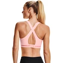 Reggiseno da donna Under Armour  Crossback Mid Bra pink