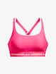 Reggiseno da donna Under Armour  Crossback Mid Bra-PNK