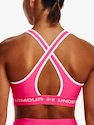 Reggiseno da donna Under Armour  Crossback Mid Bra-PNK