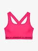 Reggiseno da donna Under Armour  Crossback Mid Bra-PNK