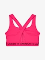 Reggiseno da donna Under Armour  Crossback Mid Bra-PNK