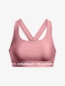 Reggiseno da donna Under Armour  Crossback Mid Bra-PNK