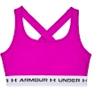 Reggiseno da donna Under Armour  Crossback Mid Bra-PNK M