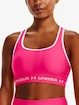 Reggiseno da donna Under Armour  Crossback Mid Bra-PNK XS