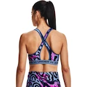 Reggiseno da donna Under Armour  Crossback Mid Print Blue  S