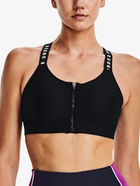 Reggiseno da donna Under Armour Infinity High Bra Zip-BLK