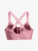 Reggiseno da donna Under Armour  Infinity High Bra Zip-PNK