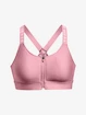 Reggiseno da donna Under Armour  Infinity High Bra Zip-PNK