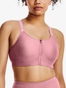 Reggiseno da donna Under Armour  Infinity High Bra Zip-PNK