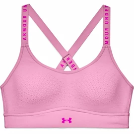 Reggiseno da donna Under Armour Infinity Mid Bra pink