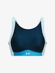 Reggiseno da donna Under Armour  Infinity Mid High Neck Shine-BLU