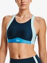 Reggiseno da donna Under Armour  Infinity Mid High Neck Shine-BLU