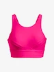 Reggiseno da donna Under Armour  Infinity Pintuck Mid-PNK