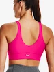 Reggiseno da donna Under Armour  Infinity Pintuck Mid-PNK