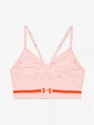 Reggiseno da donna Under Armour  Seamless Low Long Htr Bra pink Beta Tint