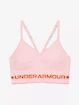 Reggiseno da donna Under Armour  Seamless Low Long Htr Bra pink Beta Tint L