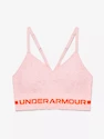 Reggiseno da donna Under Armour  Seamless Low Long Htr Bra pink Beta Tint L