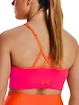 Reggiseno da donna Under Armour  Seamless Low Long Rib-PNK