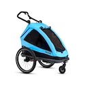 Rimorchio bici bambini TaXXi S'Cool Kids Elite one Blue