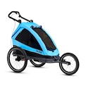 Rimorchio bici bambini TaXXi S'Cool Kids Elite one Blue