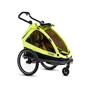 Rimorchio bici bambini TaXXi S'Cool Kids Elite one Lime