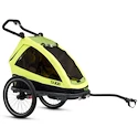 Rimorchio bici bambini TaXXi S'Cool Kids Elite one Lime