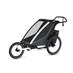 Rimorchio bici bambini Thule Chariot Cross 2 single dark slate