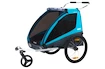 Rimorchio bici bambini Thule Coaster XT Blue