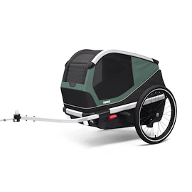 Rimorchio da bicicletta per cani Thule Bexey Hazy Green M