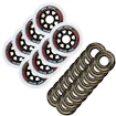 Ruote in linea Tempish Radical 84 mm 84A 8-Pack + ABEC 9 16-Pack