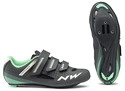 Scarpe coi tacchetti da ciclismo da donna NorthWave  Core Wmn gray/green