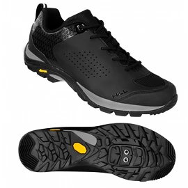 Scarpe coi tacchetti da ciclismo Force HILL VIBRAM black