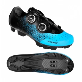 Scarpe coi tacchetti da ciclismo Force MTB SCORE blue