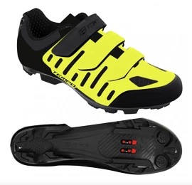 Scarpe coi tacchetti da ciclismo Force  MTB Tempo yellow/black