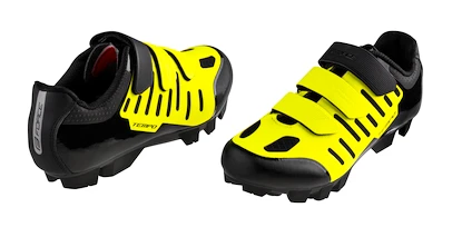 Scarpe coi tacchetti da ciclismo Force  MTB Tempo yellow/black