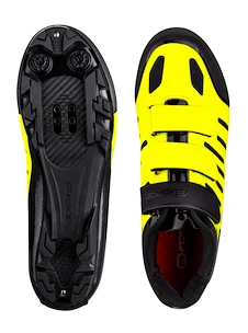 Scarpe coi tacchetti da ciclismo Force  MTB Tempo yellow/black