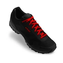 Scarpe coi tacchetti da ciclismo Giro Gauge  Black/Bright Red