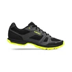 Scarpe coi tacchetti da ciclismo Giro  Gauge Dark Shadow/Citron