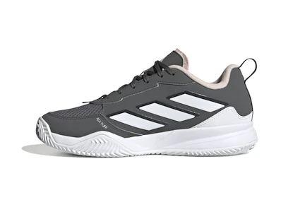 Scarpe da tennis da donna adidas  Avaflash Clay Grey Four