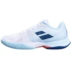 Scarpe da tennis da donna Babolat Jet Mach 3 AC Women White/Angel Blue