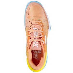 Scarpe da tennis da donna Babolat Jet Mach 3 Clay Women Coral/Gold Fusion