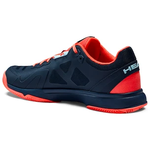 Scarpe da tennis da donna Head Sprint Team 3.0 Clay Navy/Red