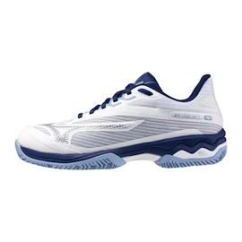 Scarpe da tennis da donna Mizuno Wave Exceed Light 2 W White/Bellwether Blue