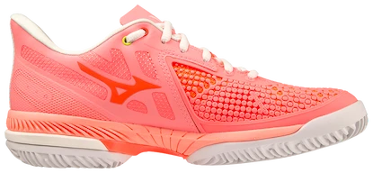 Scarpe da tennis da donna Mizuno Wave Exceed Tour 5 Clay Candy Coral