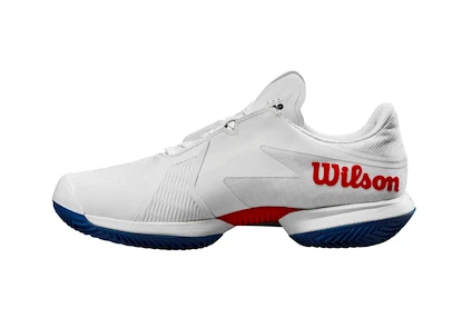 Scarpe da tennis da donna Wilson Kaos Swift 1.5 W Clay White/Deja Vu Blue