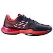 Scarpe da tennis da uomo Babolat Jet Mach 3 All Court Men Black/Poppy Red