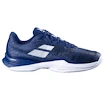 Scarpe da tennis da uomo Babolat Jet Mach 3 Clay Men Dark Blue/Silver