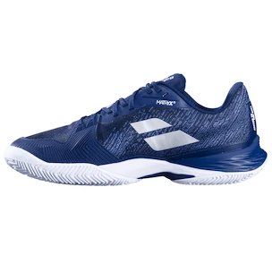 Scarpe da tennis da uomo Babolat Jet Mach 3 Clay Men Dark Blue/Silver