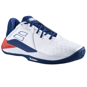 Scarpe da tennis da uomo Babolat Propulse Fury 3 AC M White/Estate Blue