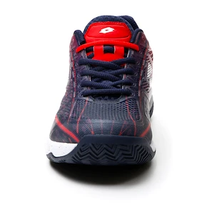 Scarpe da tennis da uomo Lotto Mirage 300 Clay Navy Blue/All White